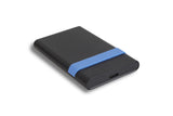 Verbatim Store'N'Go Enclosure Kit HDD/SSD kabinet Sort, Blå 2.5"