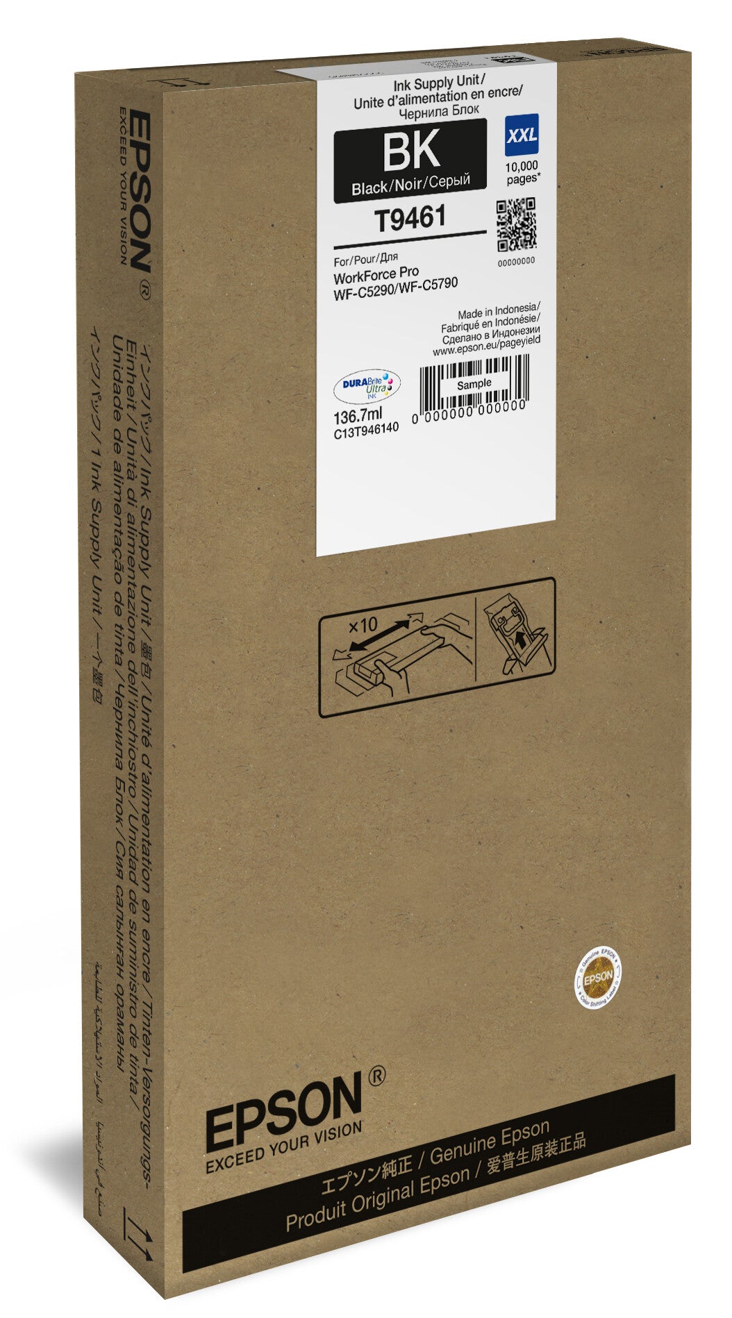 Epson C13T946140 blækpatron 1 stk Original Ekstra (Super) højt udbytte Sort