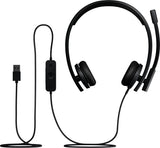 Logitech H570E Headset Ledningsført Kontor/Callcenter USB Type-A Sort