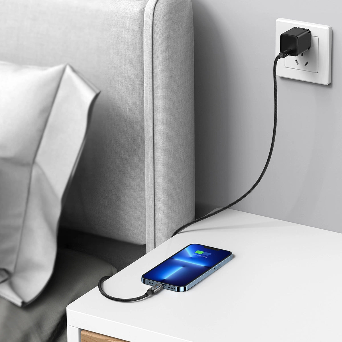 Baseus CATS000003 Lightning - USB-C kabel 20W 480Mb/s 1m - blå