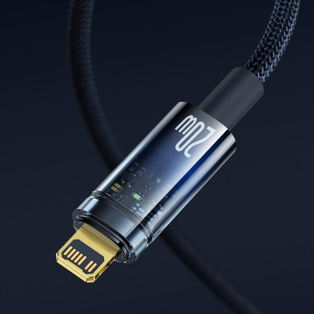 Baseus CATS000003 Lightning - USB-C cable 20W 480Mb/s 1m - blue