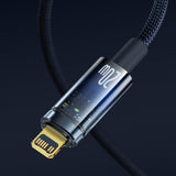 Baseus CATS000003 Lightning - USB-C cable 20W 480Mb/s 1m - blue