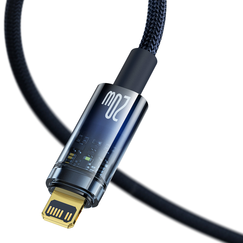 Baseus CATS000003 Lightning - USB-C cable 20W 480Mb/s 1m - blue