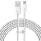 Baseus Dynamic Series USB-kabel - USB Type C 100W 2m hvid (CALD000702)