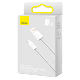 Baseus Dynamic Series USB-kabel - USB Type C 100W 2m hvid (CALD000702)