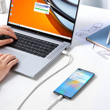 Baseus Dynamic Series USB-kabel - USB Type C 100W 2m hvid (CALD000702)