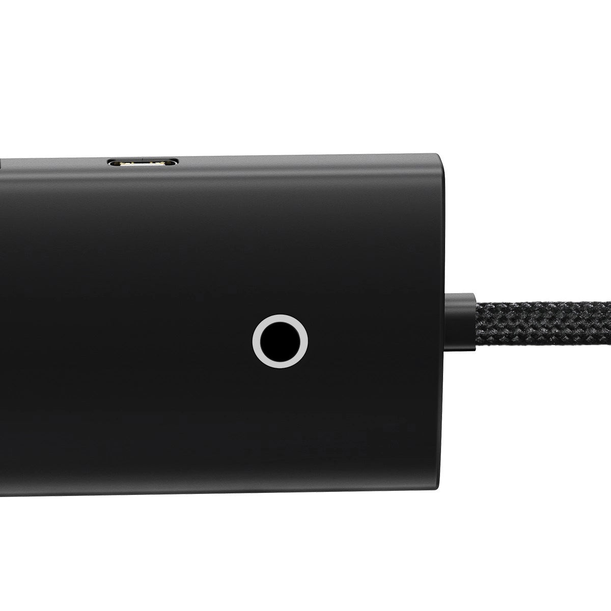 Baseus Lite Series HUB 4-Port (USB-A til 4xUSB-A 3.0) 0,25m sort (WKQX030001)
