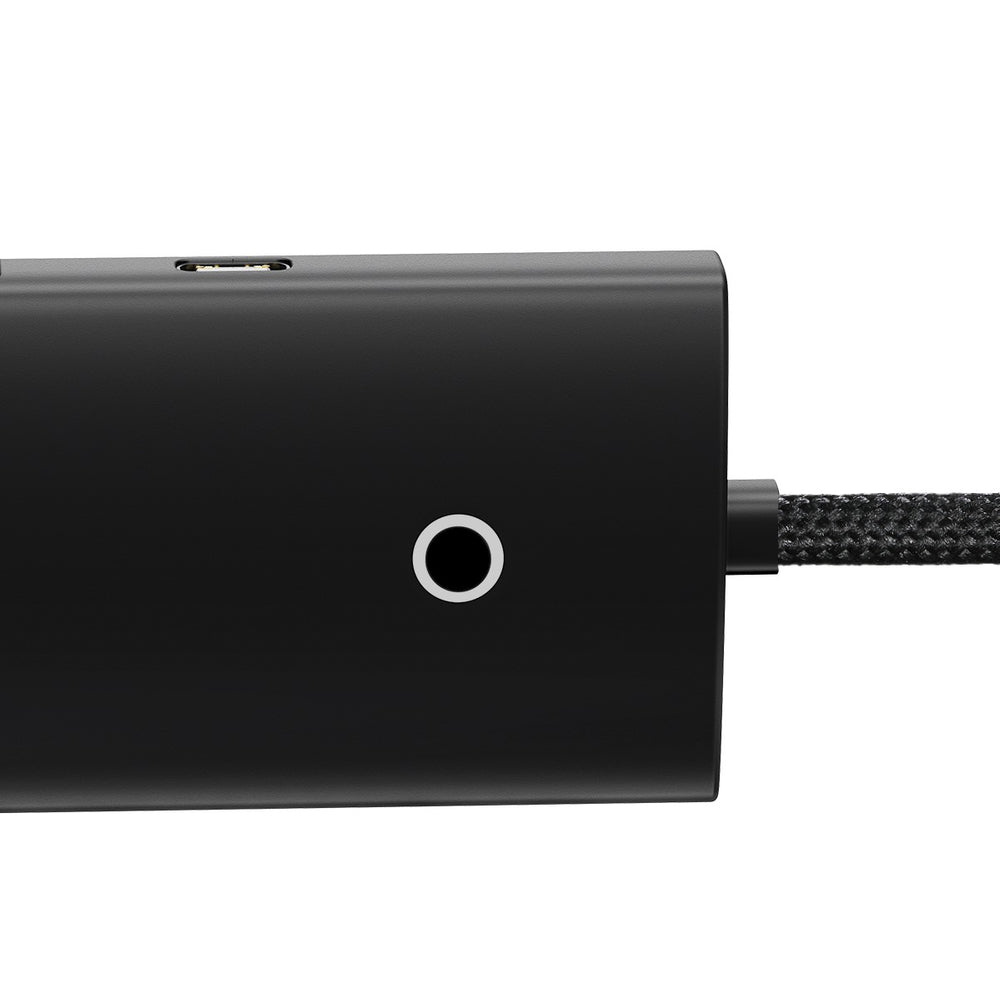 Baseus Lite Series HUB adapter USB-A til 4xUSB-A 3.0 5Gb / s sort (WKQX030101)