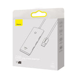 Baseus Lite Series HUB adapter USB-A til 4xUSB-A 3.0 5Gb / s sort (WKQX030101)