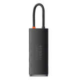 Baseus Lite Series multifunctional USB Type C HUB - 2 x USB 3.0 / USB Type C / HDMI 1.4 / SD/TF OTG black (WKQX050001)