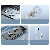 Baseus Encok H17 3,5 mm minijack trådbundne hovedtelefoner hvid (NGCR020002)