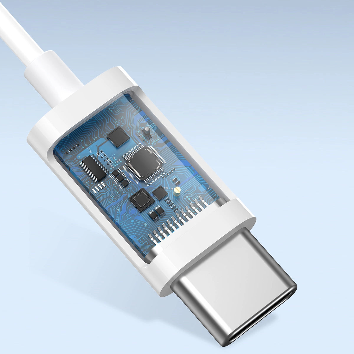 Baseus Encok H17 3,5 mm minijack trådbundne hovedtelefoner hvid (NGCR020002)
