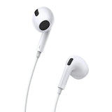 Baseus Encok H17 3,5 mm minijack trådbundne hovedtelefoner hvid (NGCR020002)