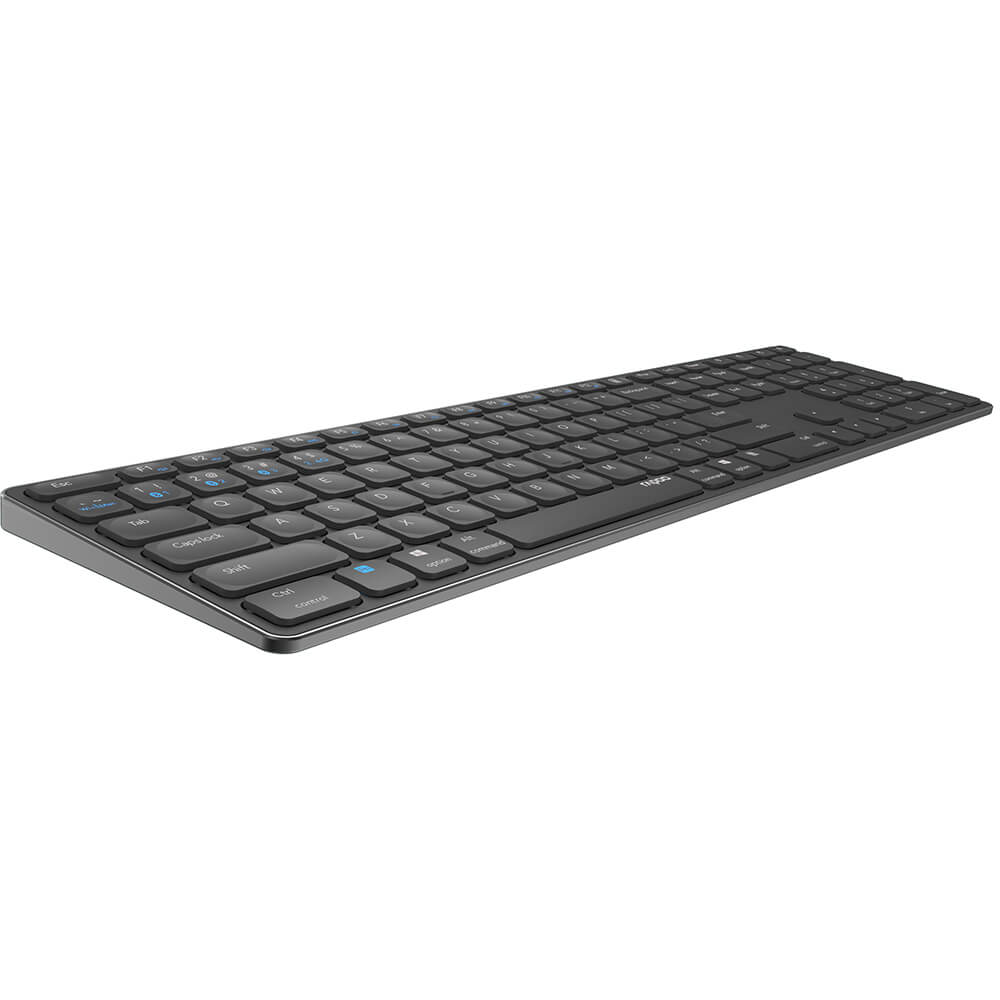 Tastatur E9800M Multi-Mode Trådløst Mørkegrå