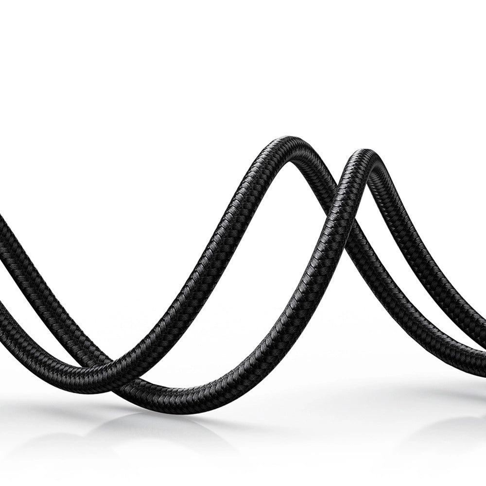 Grønne vinklet AUX-kabel 2 x mini jack 3,5 mm 1m blå (AV112)