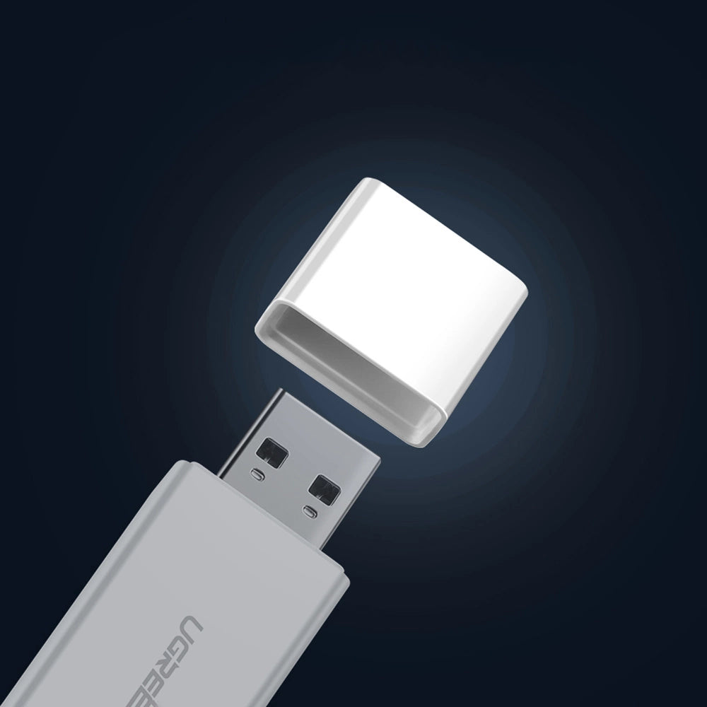 Ugreen Portable TF/SD Card Reader til USB 3.0 sort (CM104)