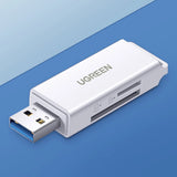 Ugreen Portable TF/SD Card Reader til USB 3.0 sort (CM104)