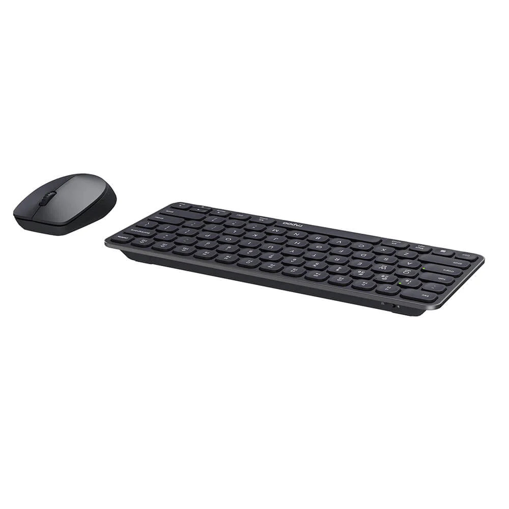 Tastatur/Mus Sæt 9010M Trådløs Multi-Mode Sort