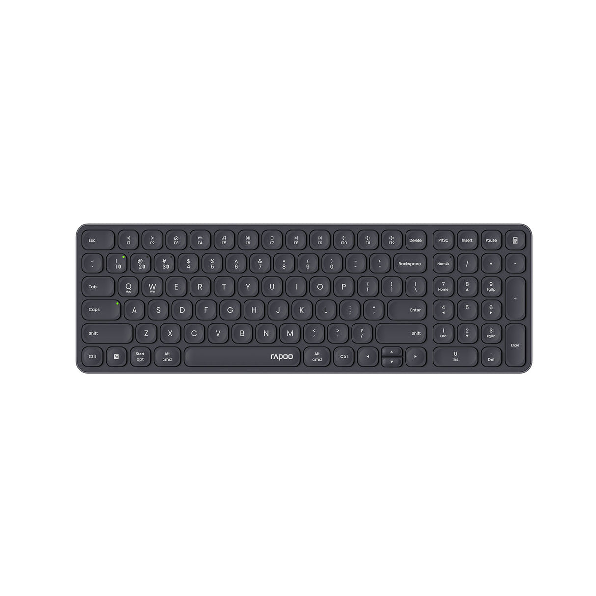 Rapoo Keyboard E9310 M Wireless Multi Mode Dark Grey
