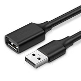 Ugreen udvidelse USB 2.0 adapter 5m sort (US103)