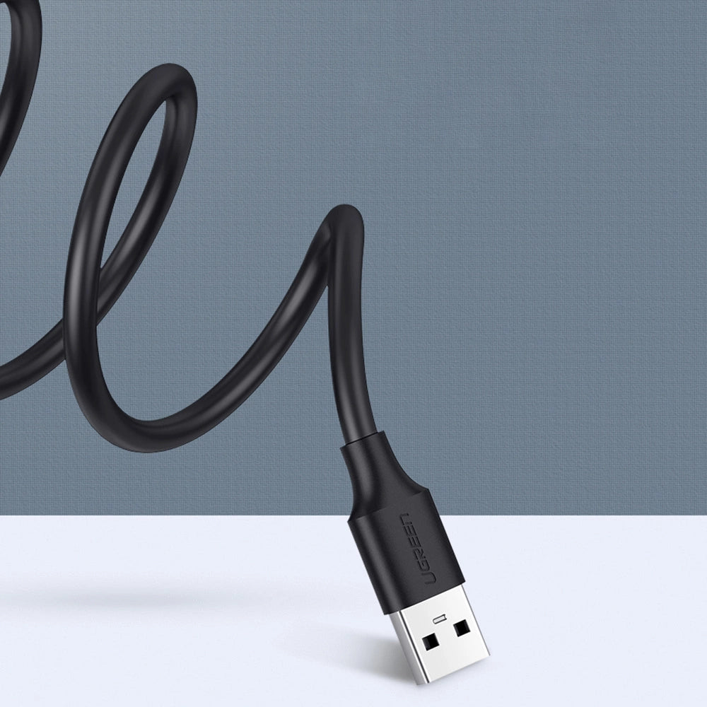 Ugreen udvidelse USB 2.0 adapter 5m sort (US103)