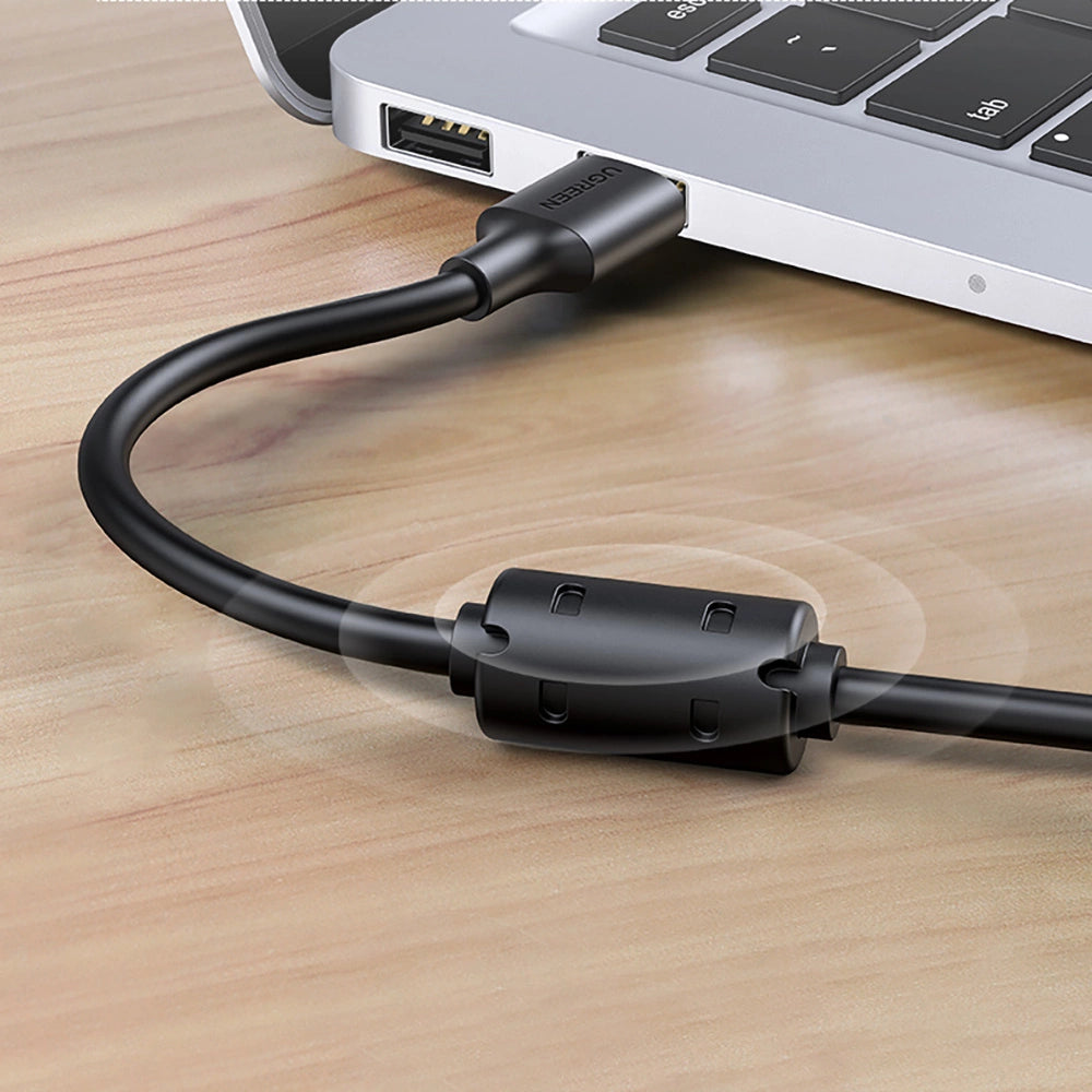 Ugreen udvidelse USB 2.0 adapter 5m sort (US103)