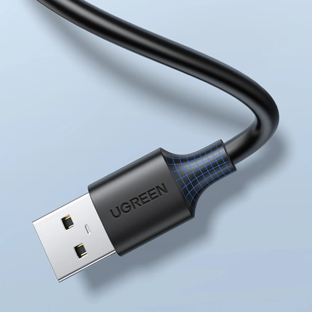 Ugreen udvidelse USB 2.0 adapter 5m sort (US103)
