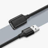 Ugreen udvidelse USB 2.0 adapter 5m sort (US103)