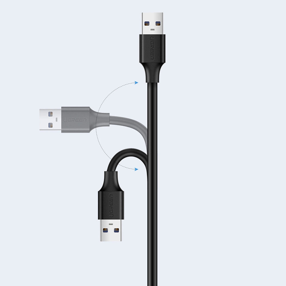 Ugreen udvidelse USB 2.0 adapter 5m sort (US103)