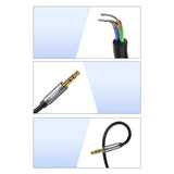 Ugreen adapter kabel forlængelse AUX mini jack 3,5 mm 1,5 m blå (AV118)