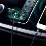 Ugreen lydkabel 2 x mini jack 3,5 mm 0,5 m blå (AV112)