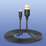 Ugreen 5 pin guldbelagt USB-kabel - mini USB 0,25m sort (US132)