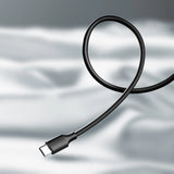 Grøn US287 60114 USB-A / USB-C 3A kabel 0,25 m - sort