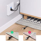Ugreen NW102 50179 Flat LAN Ethernet Cat. 6 Netværkskabel 12m - sort