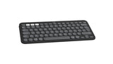 Logitech Pebble Keys 2 K380s Tastatur Saks Trådløs US International