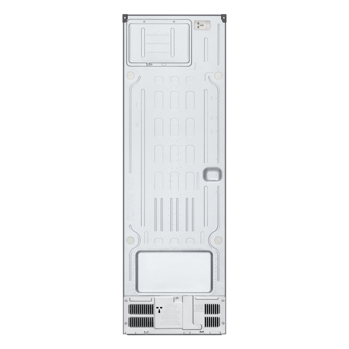 LG GFT41PZGSZ Stående fryser Fritstående 324 L Rustfrit stål