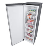LG GFT41PZGSZ Stående fryser Fritstående 324 L Rustfrit stål