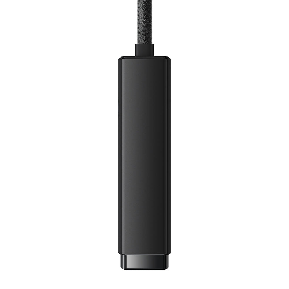 Baseus Lite Series external network card USB Type C - RJ-45 1Gbps (1000Mbps) black (WKQX000301)