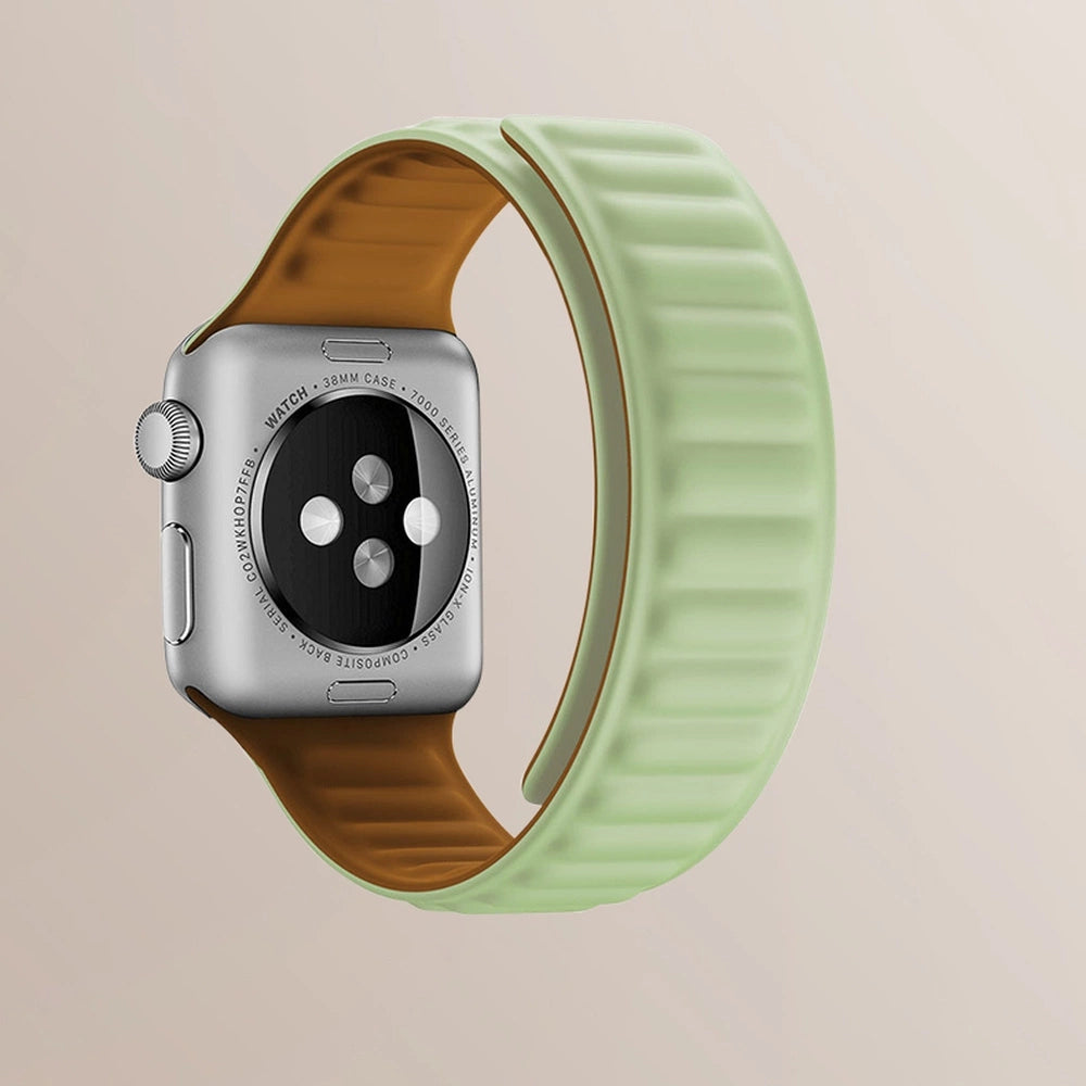 Magnetisk rem Magnetisk rem Armbånd til Apple Watch 45mm - Rød