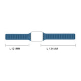 Magnetic Strap Magnetic Strap Bracelet for Apple Watch 45mm - Red