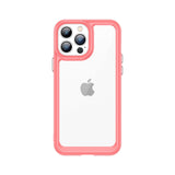Outer Space Case Case for iPhone 12 Pro Max Hard Cover med Gel Frame Red