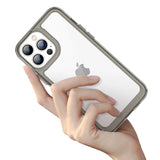 Outer Space Case til iPhone 13 Pro Max hård omslag med gel ramme blå