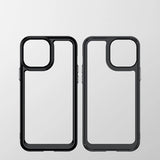 Outer Space Case til iPhone 13 Pro Max hård omslag med gel ramme blå