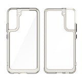 Outer Space Case Cover til Samsung Galaxy S22 + (S22 Plus) Hard Cover med Gel Frame Blue