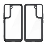 Udendørs rumkasse Kasse til Samsung Galaxy S22 + (S22 Plus) Hardcover med Gel Frame Transparent