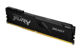 Kingston Technology FURY Beast 16GB 3200MT/s DDR4 CL16 DIMM 1Gx8 Black