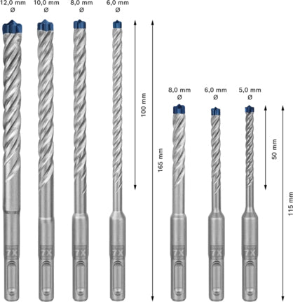 Bosch Expert 2 608 900 195 borehoved Boresæt 7 stk