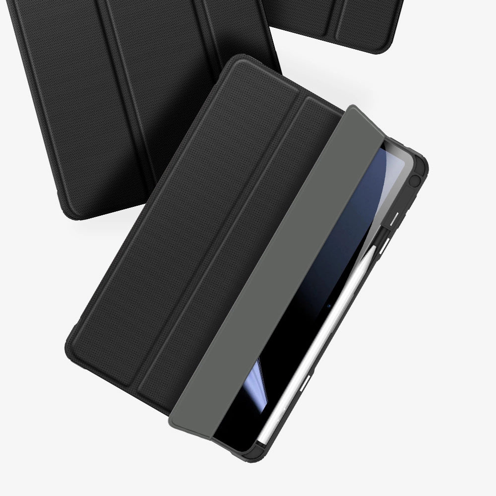 Dux Ducis Toby Armored Flip Smart Case til Oppo Pad med Stylus Holder sort