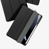 Dux Ducis Toby Armored Flip Smart Case til Oppo Pad med Stylus Holder sort