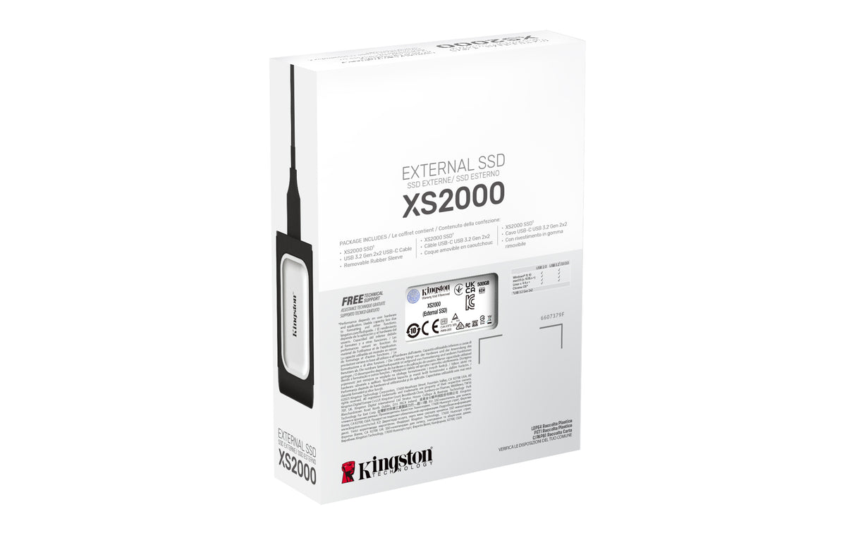 Kingston SSD XS2000 500GB USB 3.2 Gen 2x2
